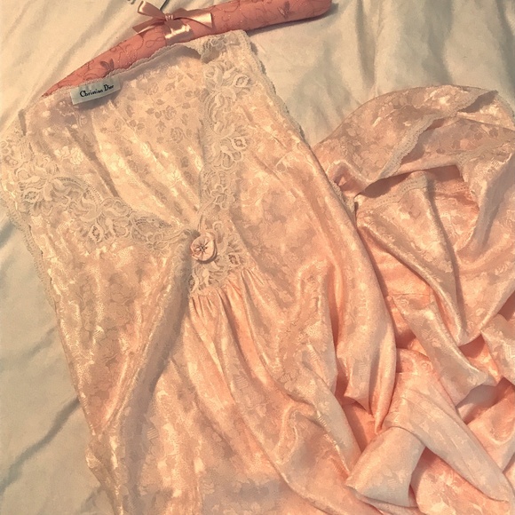 Dior Other - Vintage Christian Dior Nightgown Sleeveless NWOT